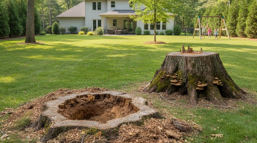 why remove tree stump