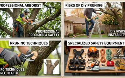 Professional Arborist Tree Pruning vs DIY Pruning Safety: What You Need to Know