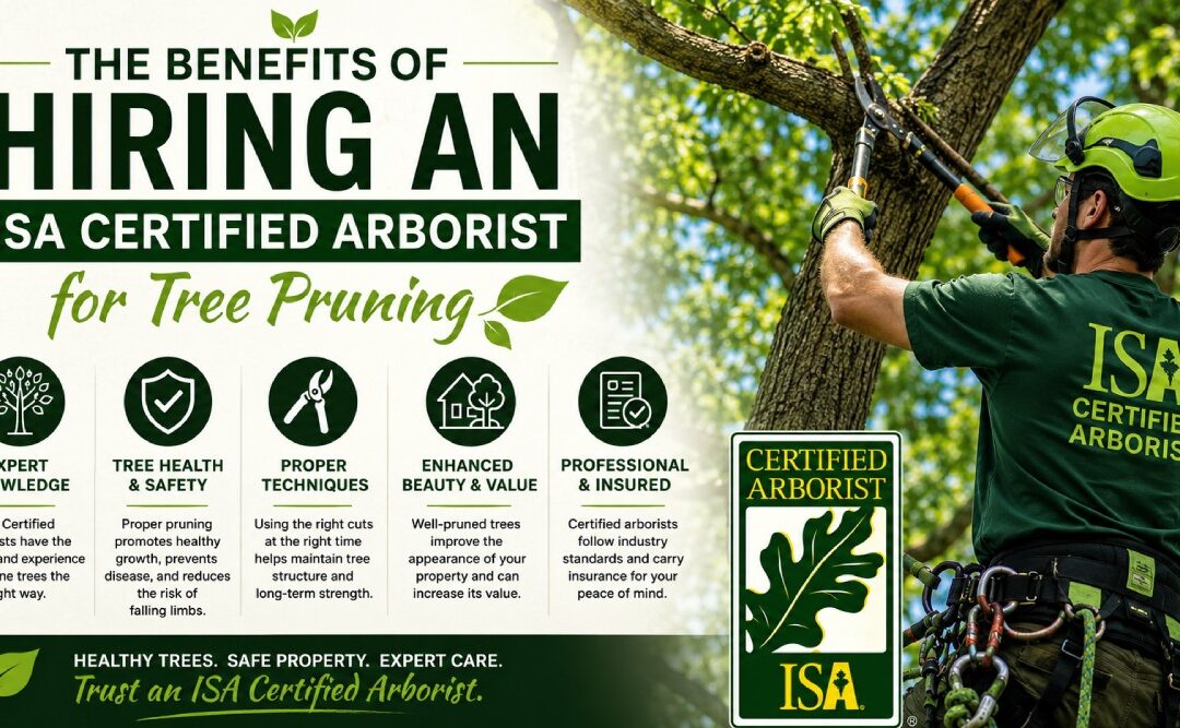 The Benefits of Hiring an ISA Certified Arborist for Tree Pruning