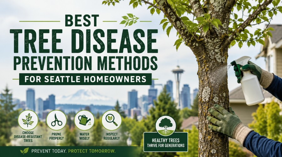 Best Tree Disease Prevention Methods for Seattle Homeowners