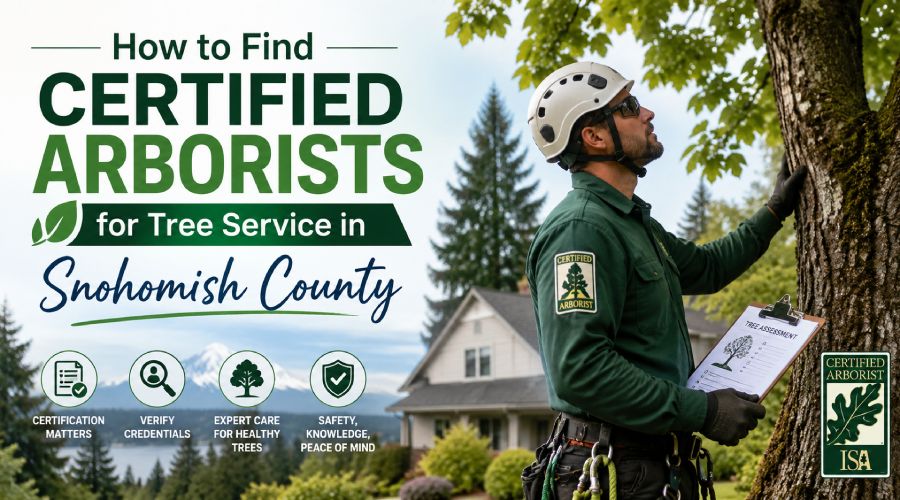 How to Find Certified Arborists for Tree Service in Snohomish County